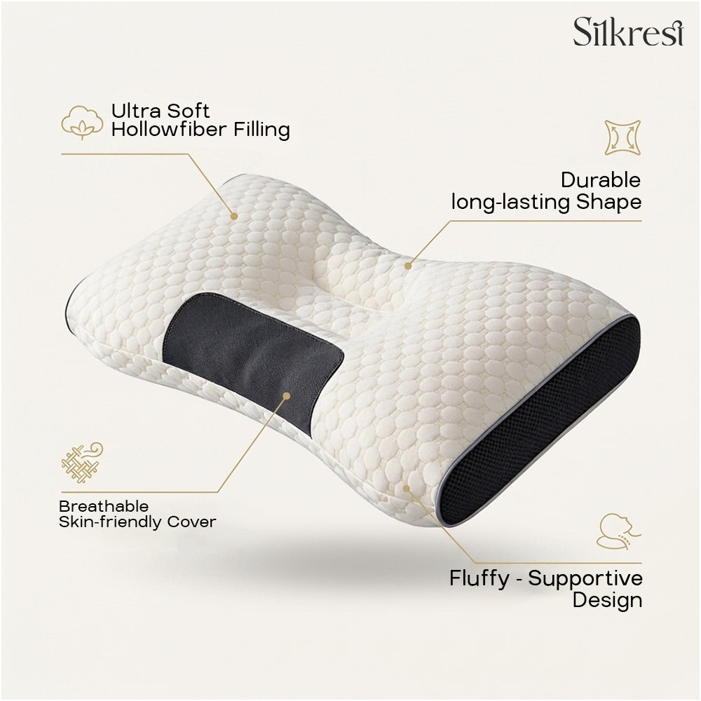 Ergonomic Neck Support Pillow - Silkrest