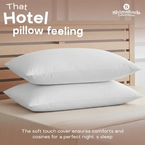 Classic White Microfibre Pillow