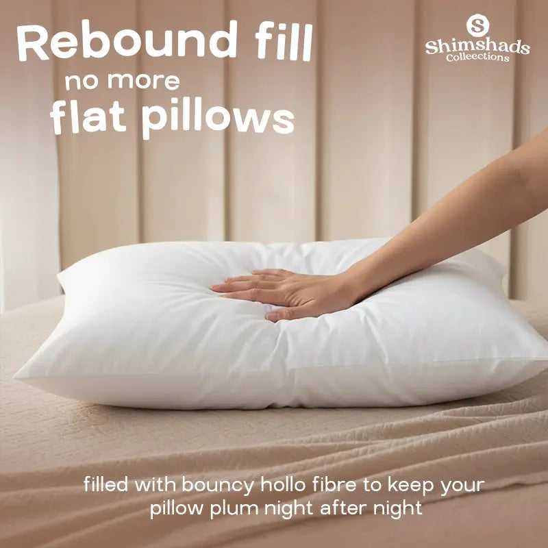 Classic White Microfibre Pillow