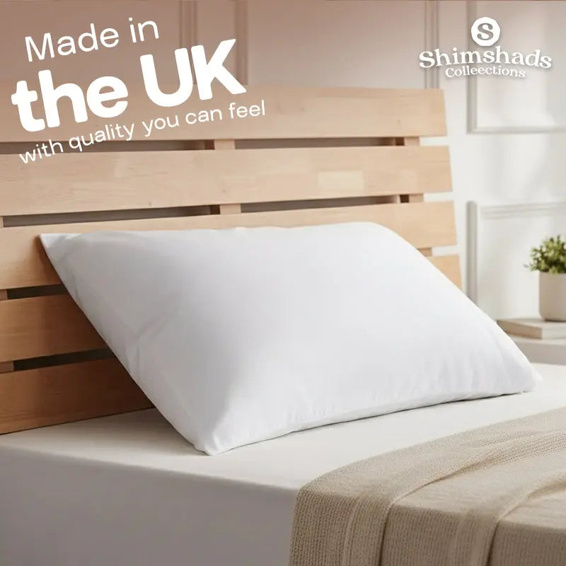 Classic White Microfibre Pillow MAIN