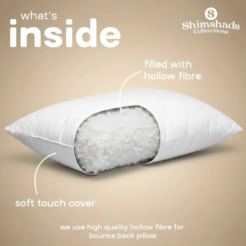 Classic White Microfibre Pillow