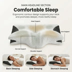 Ergonomic Neck Support Pillow - Silkrest Pillow